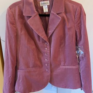 Vintage Chadwick’s pink velvet blazer jacket 10 Gorgeous 😍 Smoke Free Home 👏